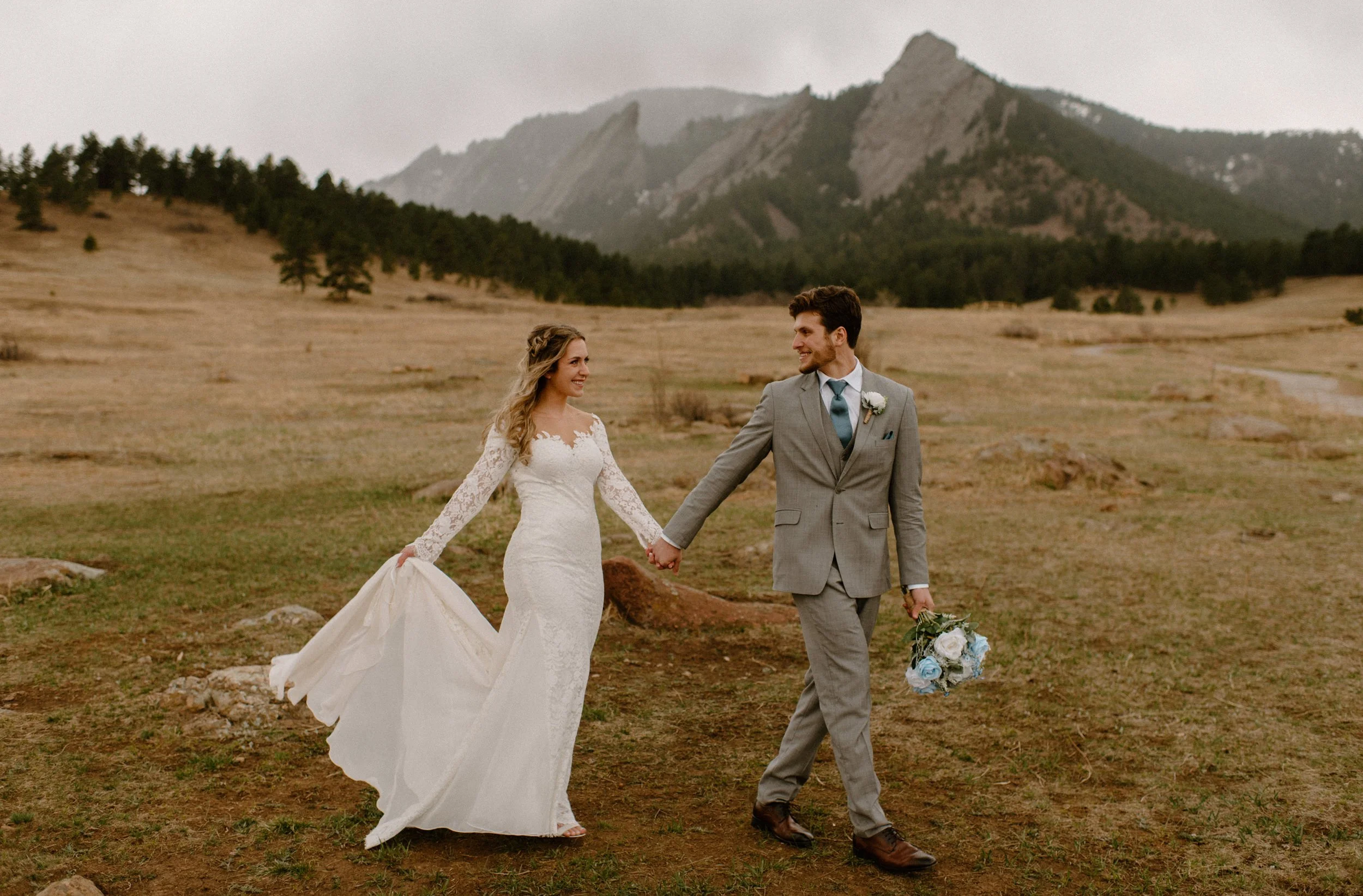 Chautauqua Park elopement in Boulder, Colorado.